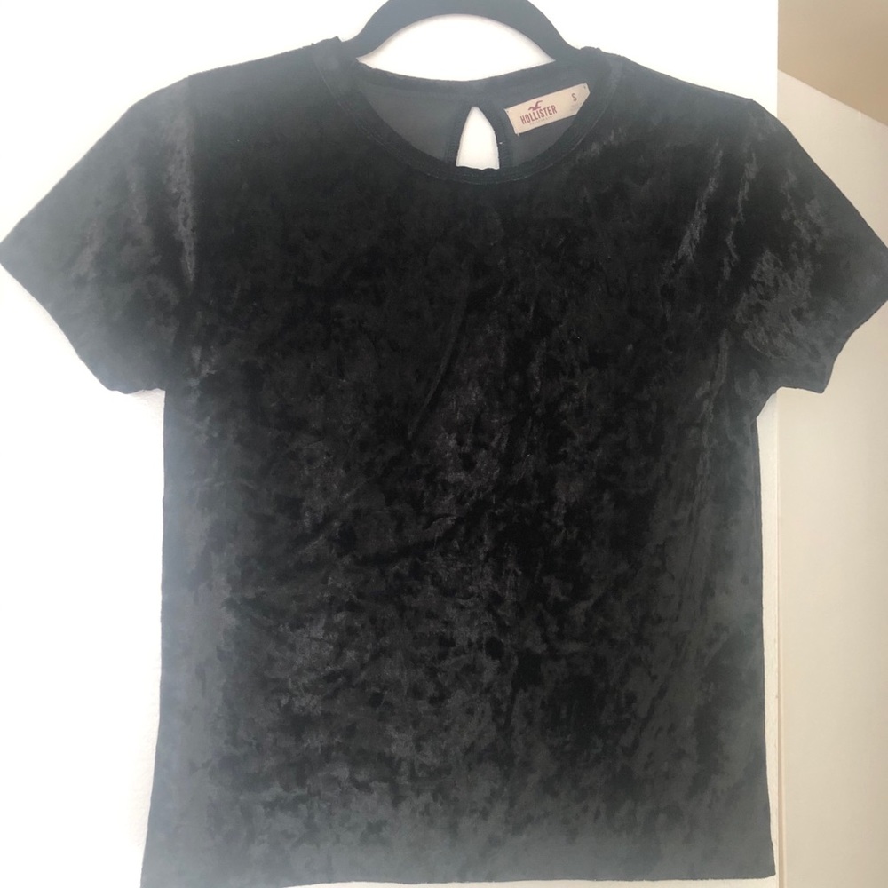 Hollister Crushed Velvet Tee